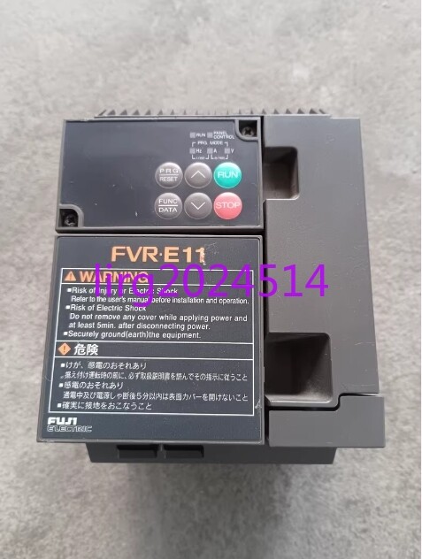 1pc used  Fuji  FVR0.75E11S-7JE 0.75kw 220V