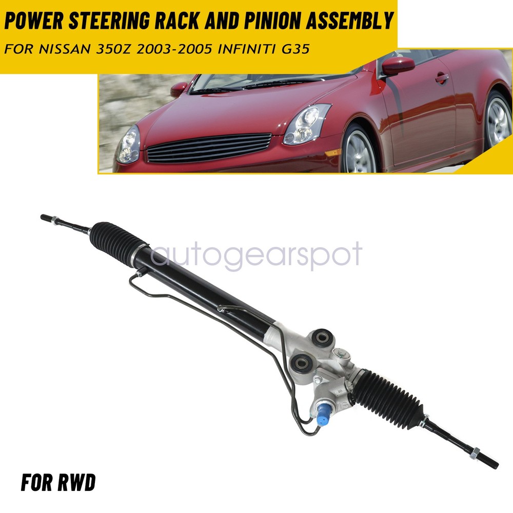 Power Steering Rack and Pinion Assembly For 2003-2005 Nissan 350Z INFINITI G35