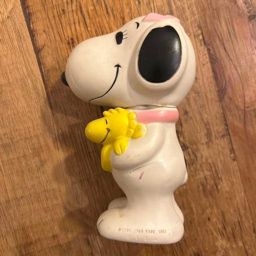 UFS Snoopy Bell piggy bank vintage #2eaa70