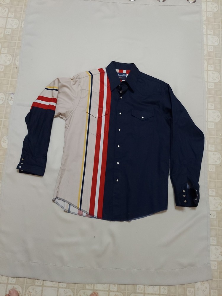 Wrangler Men’s Western Pearl Snap Shirt for Style and Comfort
