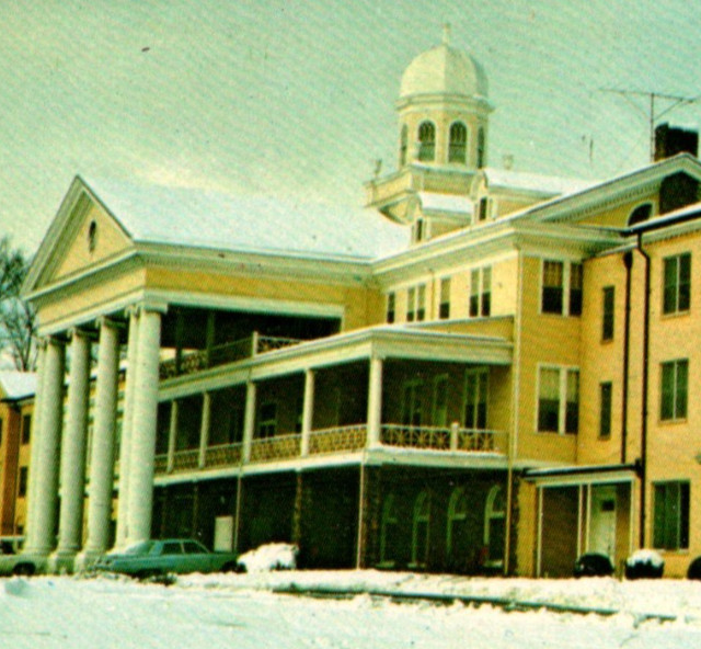 Vintage Postcard Lambuth Inn Lake Junaluska Assembly North Carolina NC Winter