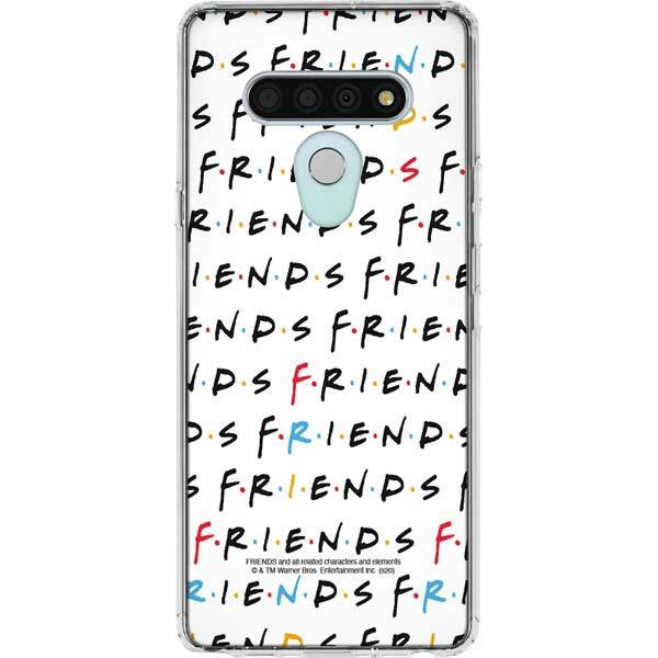 Friends LG Stylo 6 Clear Case - FRIENDS Pattern