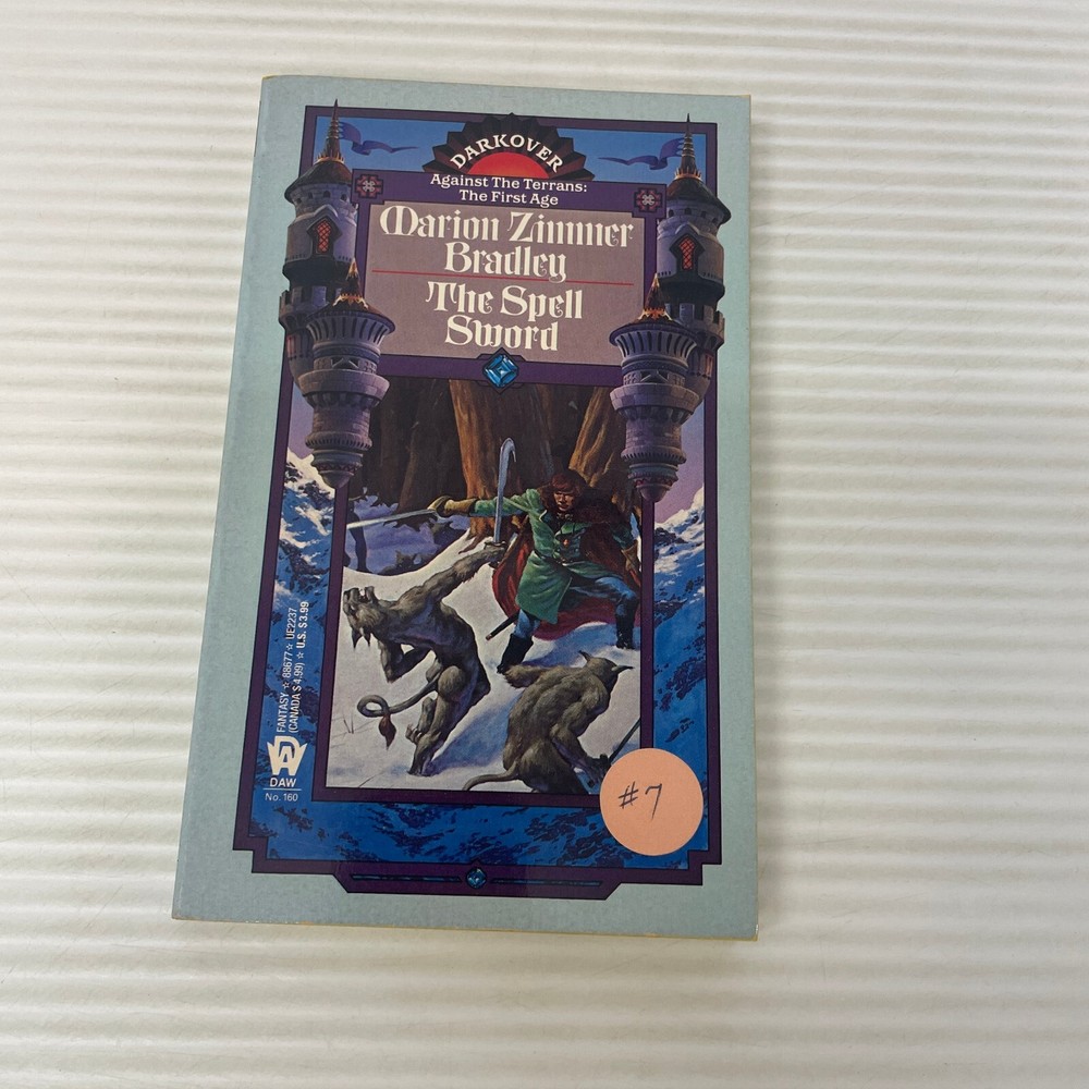 The Spell Sword Fantasy Paperback Book by Marion Zimmer Bradley Daw Books 1974