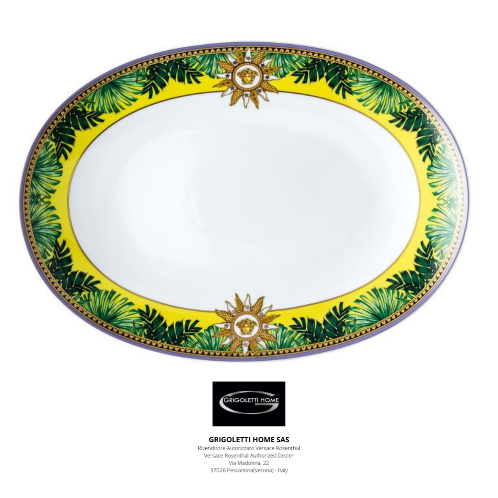Versace Rosenthal - Oval Plate 33 cm Jungle Animalier - Retailer