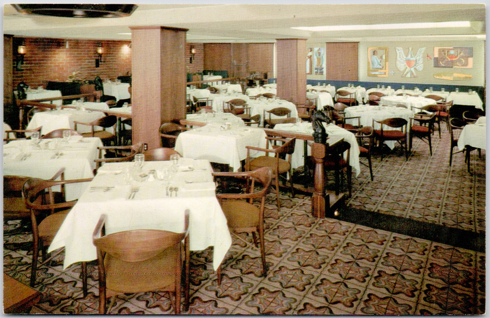 Orlando Florida San Juan Hotel The Coach House Restaurant USA Vintage Postcard