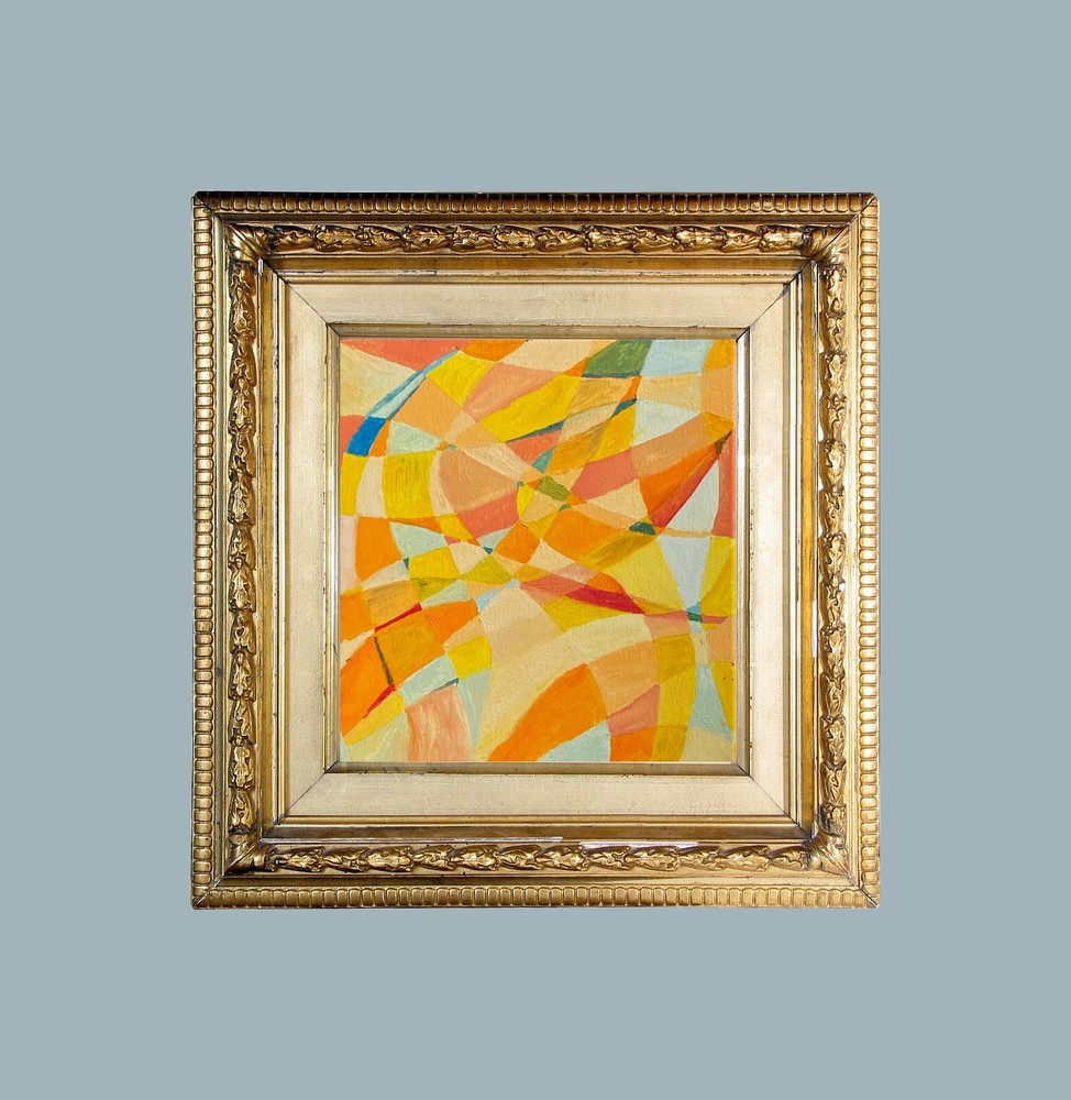 Original Abstract Oil Painting on Canvas Modern Abstraction Art-image