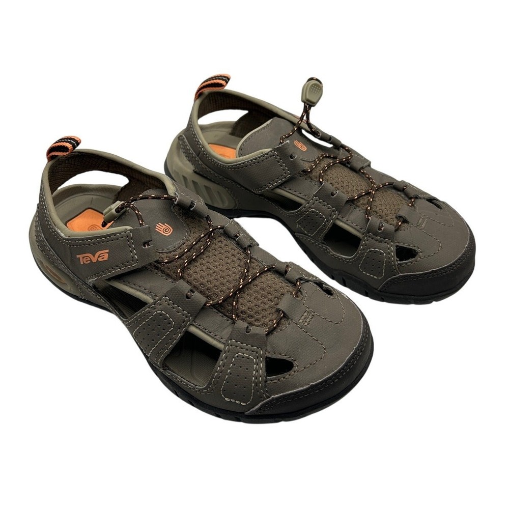 TEVA Women Anatomic Footbed Shoc Pad Sandals Hiking Taupe 5