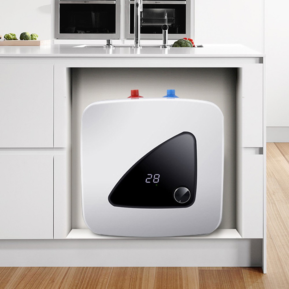 Electric Water Heater Storage Tank Kitchen Instant Hot Water Heater Under Sink