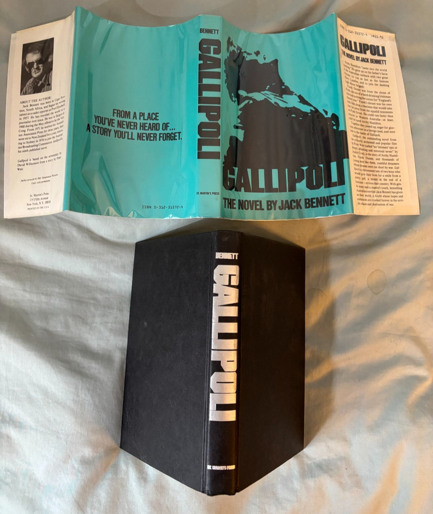 Gallipoli - Movie Tie In with DJ 1981 Mel Gibson VG+ WW1 story