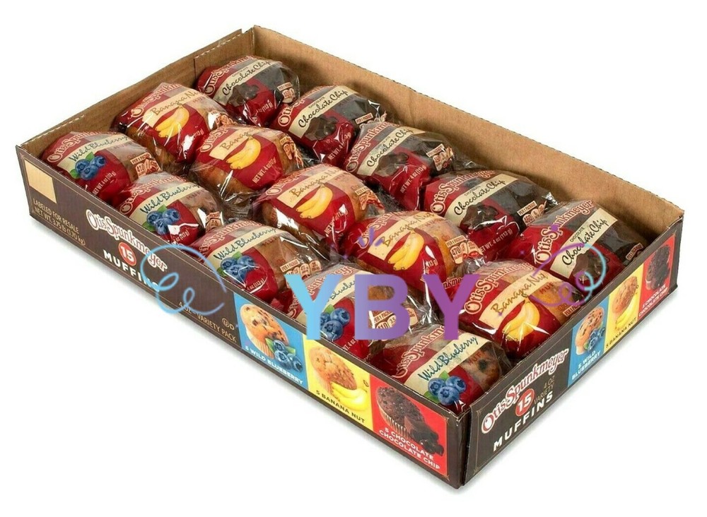 Otis Spunkmeyer Assorted Muffins 15 CT 60 OZ