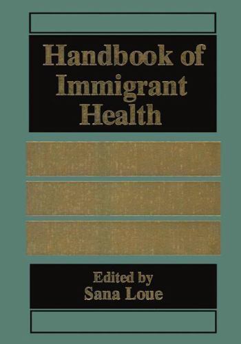 Handbook of Immigrant Health, Like New Used, Free shipping in the US