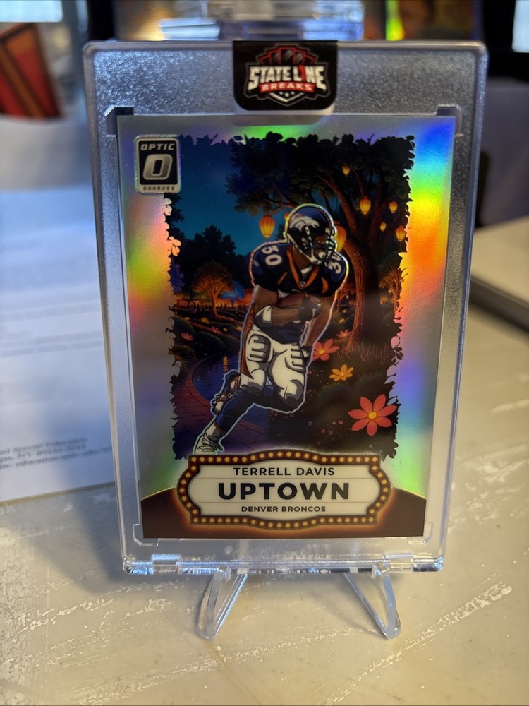 2025 Panini Donruss Optic Terrell Davis Uptown Denver Broncos