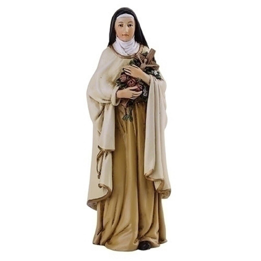 Roman Joseph Studio St Therese Figurine Renaissance Collection 4 Inch Multicolor