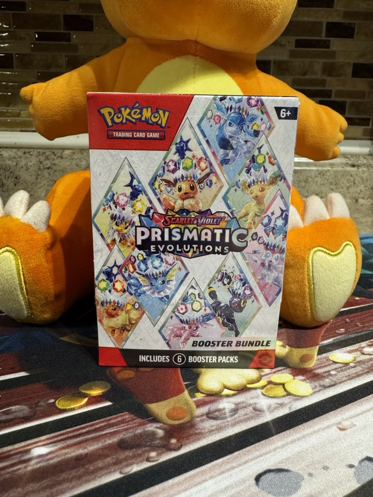 Pokemon TCG Prismatic Evolutions Booster Bundle - B