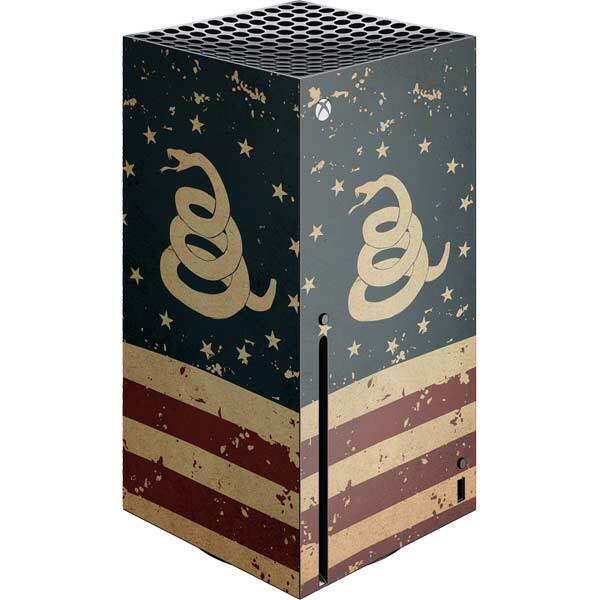 Political Xbox Series X Console Skin - Dont Tread On Me American Flag
