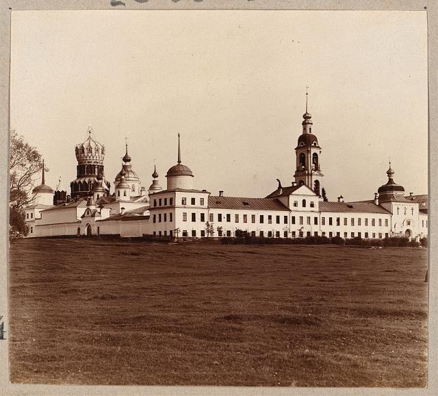 Nikolo-Babaevsky Monastery Russia 1910 general view churches monasteries