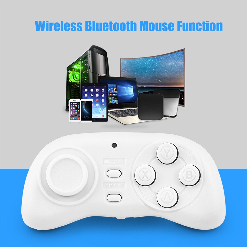 Portable Wireless Bluetooth Game Controller Mini Gamepad Joystick Handle Remote