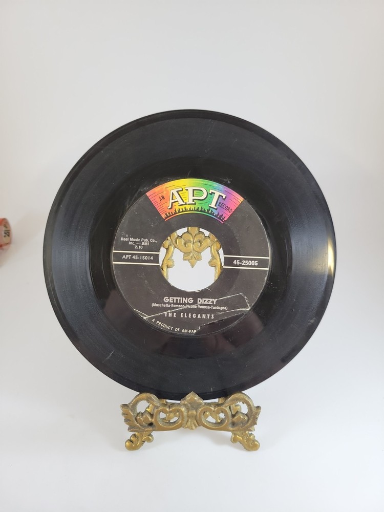 THE ELEGANTS Getting Dizzy/Little Star APT 25005 DOO WOP 45 7