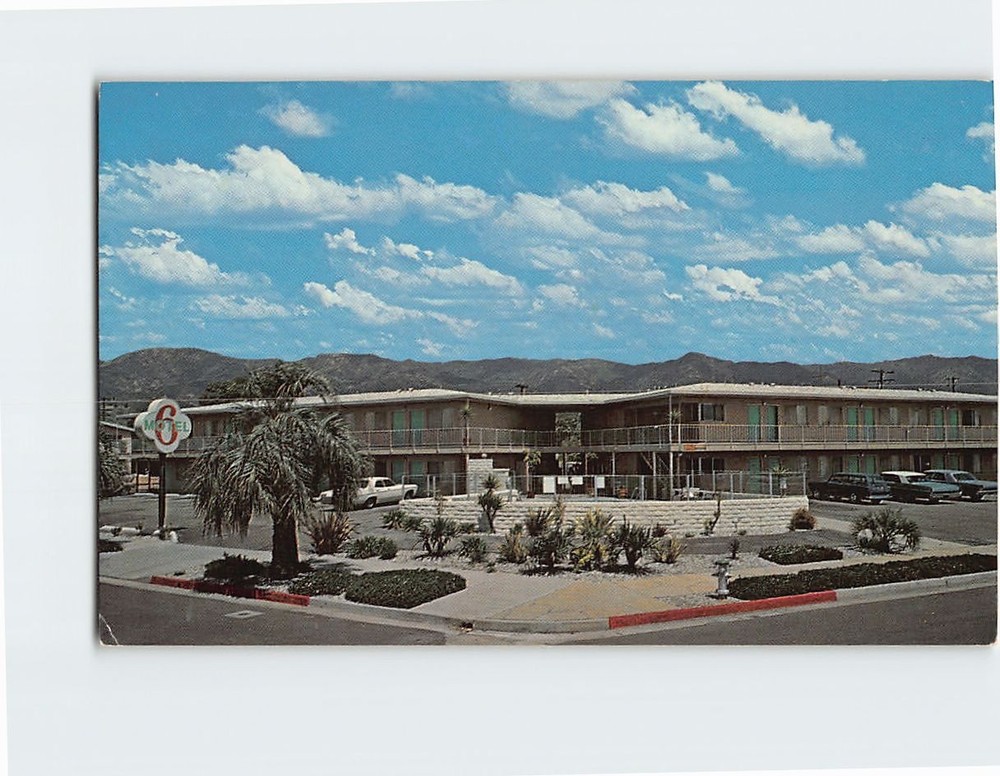 Postcard Motel 6 of Santa Barbara California USA