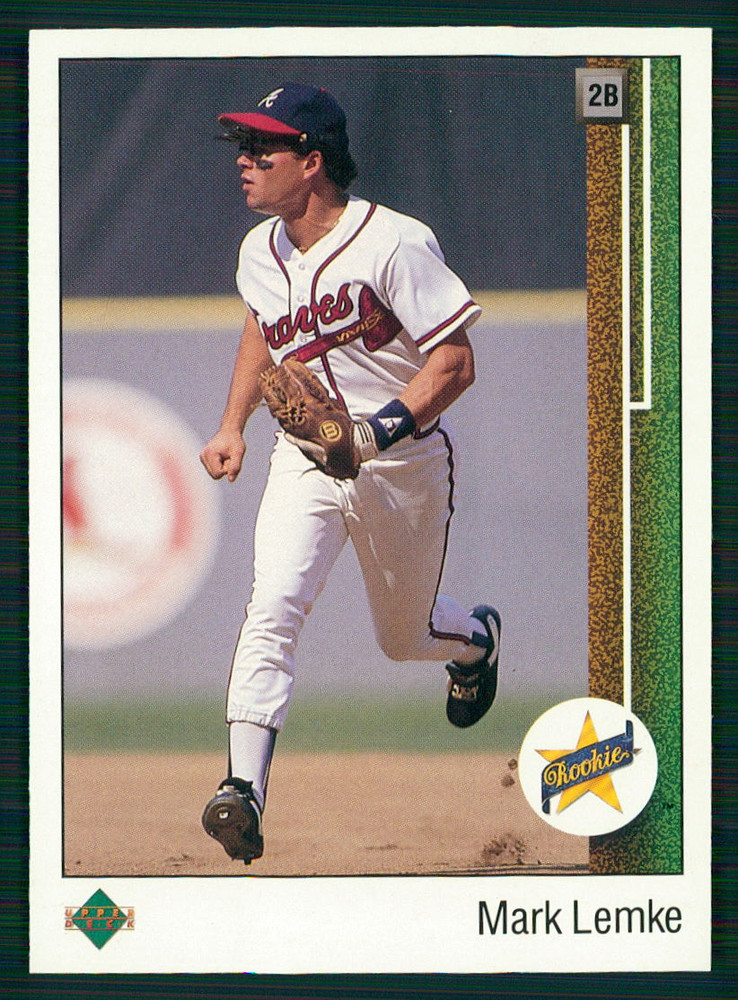 1989 Upper Deck - Mark Lemke #19 (RC)