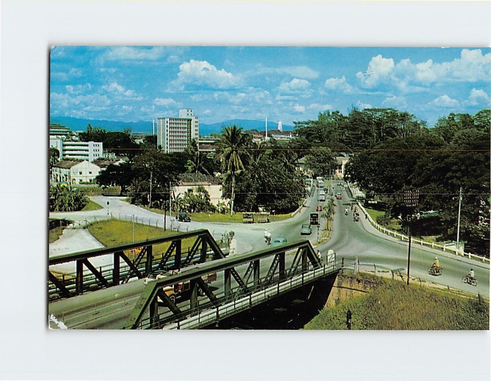 Postcard Railway Bridge Kuala Lumpur Malaysia