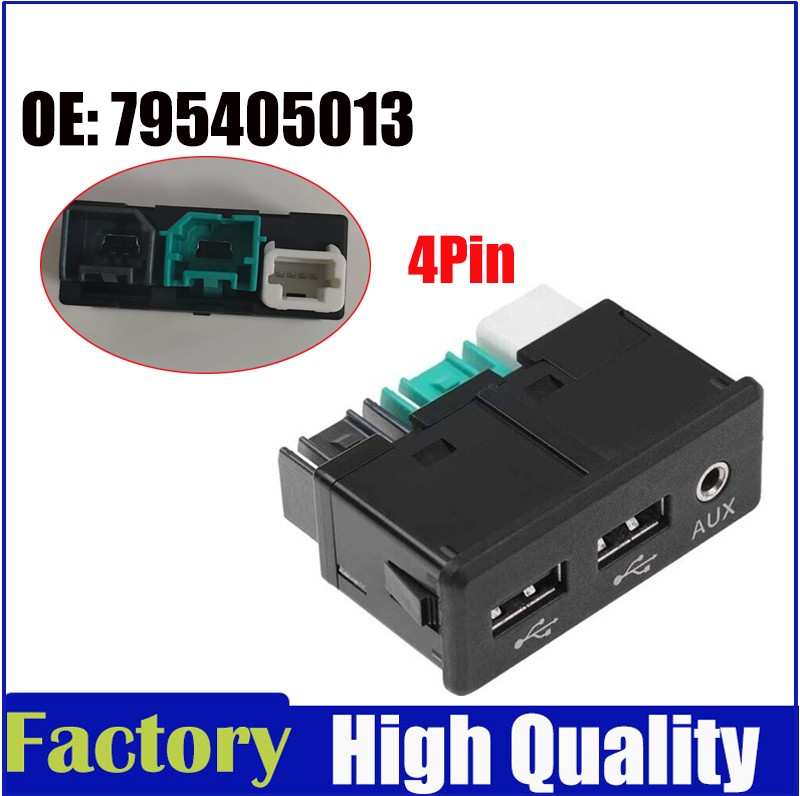 Brand New Dual AUX USB Port Media Hub For Nissan For MAXIMA 2016-2018 795405013