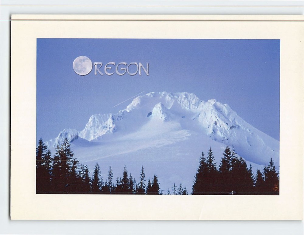 Postcard Mt. Hood from Government Camp Oregon USA