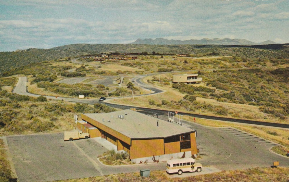 Far View Motor Lodge Motel Mesa Verde National Park Colorado Vintage Postcard