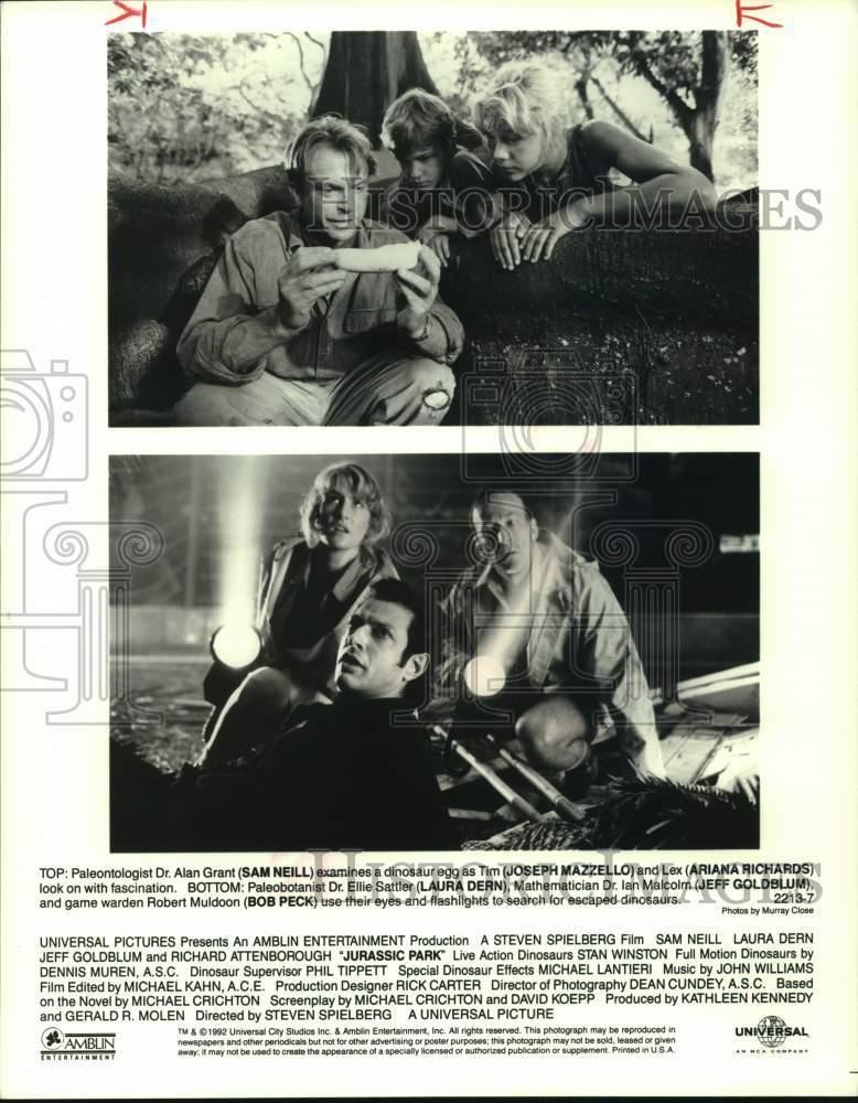 1992 Press Photo Scenes from Universal Pictures 