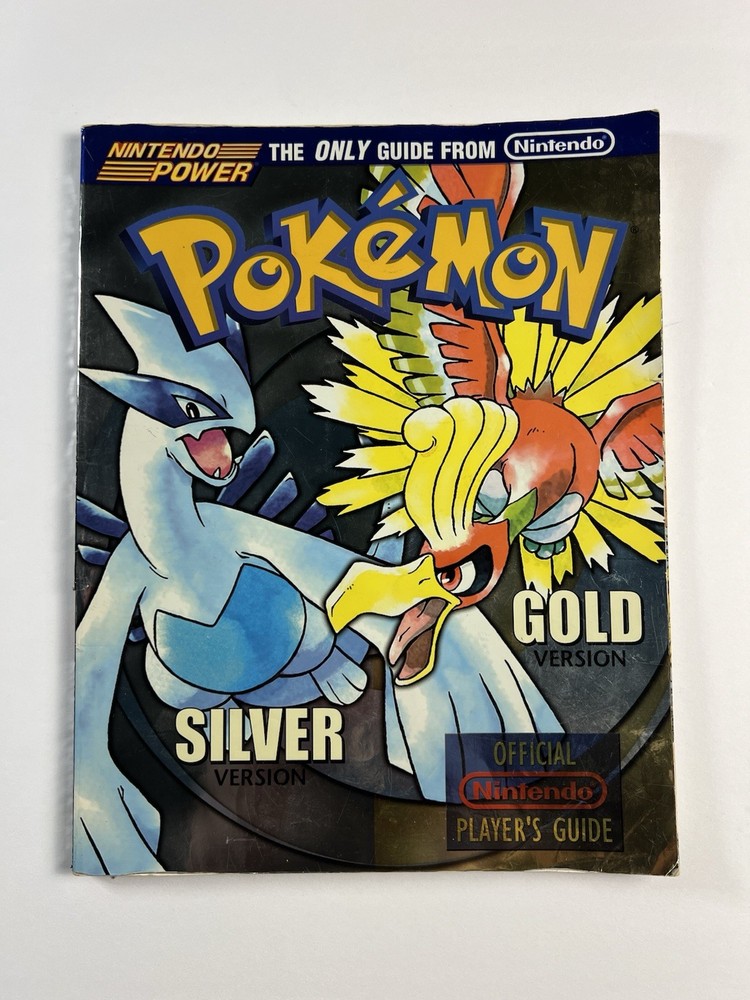 Official Nintendo Power Pokemon Gold & Silver Guide Strategy Guide Holofoil