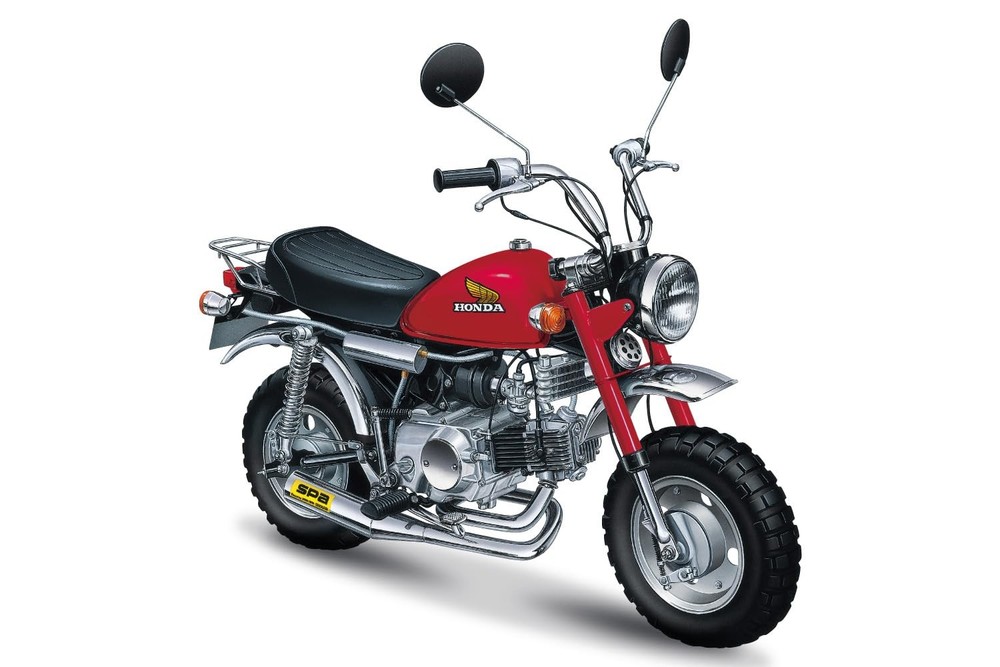 Aoshima 1/12 The Bike Series No.72 Honda Z50J Monkey '78 Custom Model Kit