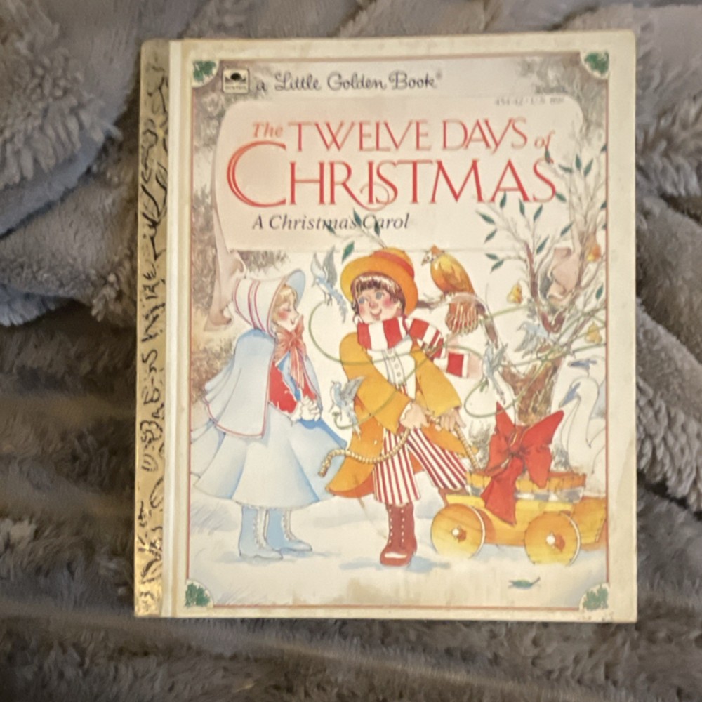 Little Golden Books The Twelve Days of Christmas, Hardcover, Mike Eagle
