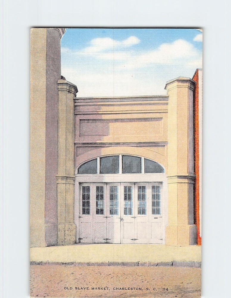Postcard Old Slave Market Charleston South Carolina USA