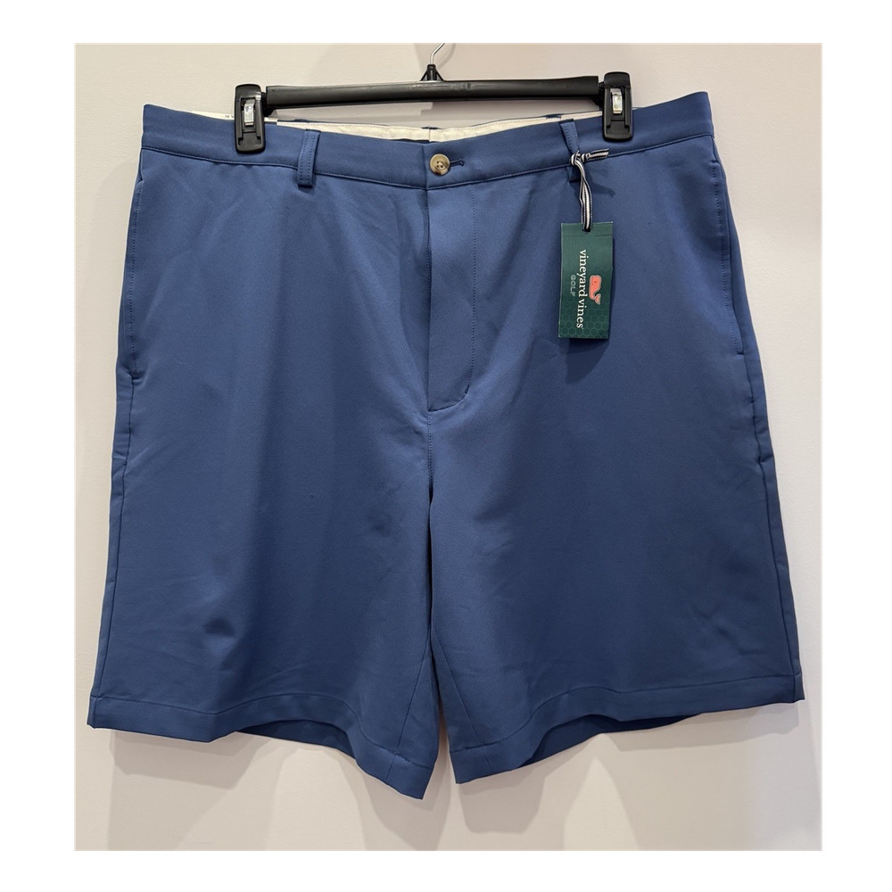 NWT Vineyard Vines Performance Golf Shorts Classic Fit Links Shorts Navy 38”