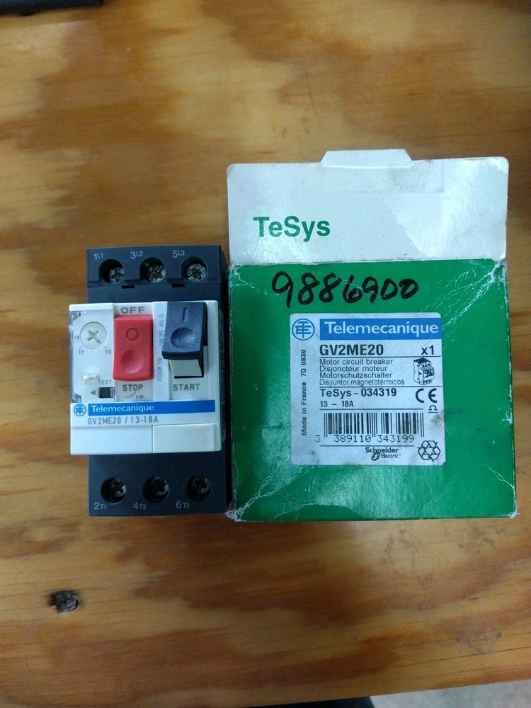 Telemecanique GV2ME20 Motor Circuit Breaker