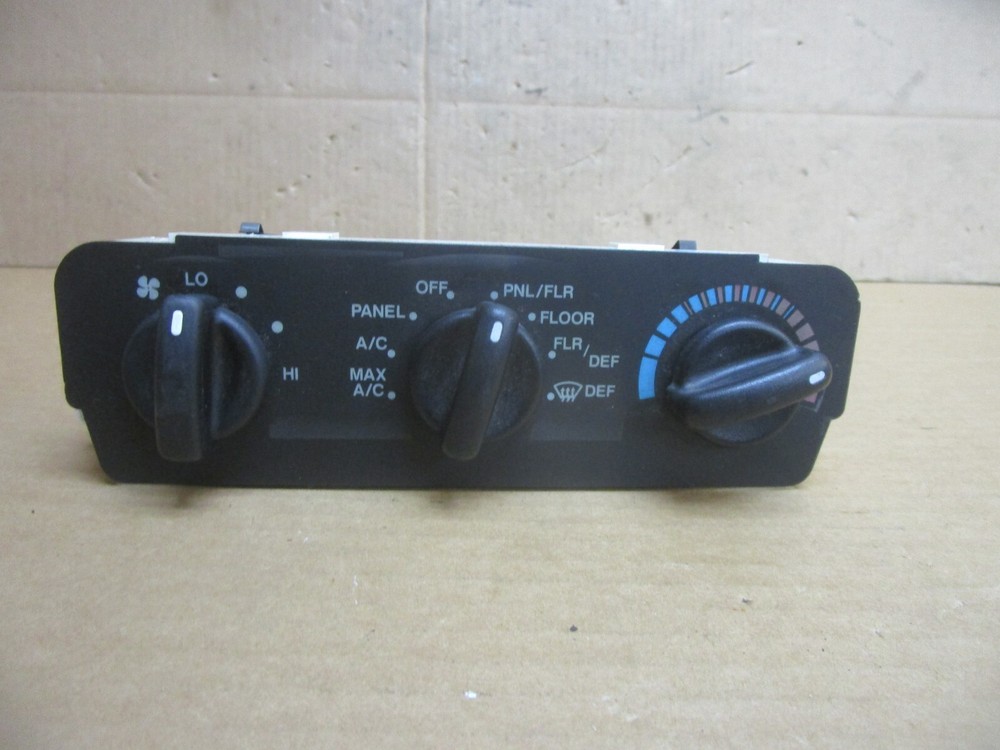 95 96 97 Ford Contour Temperature Climate Control Heat A/C Dash Temp 1995-1997