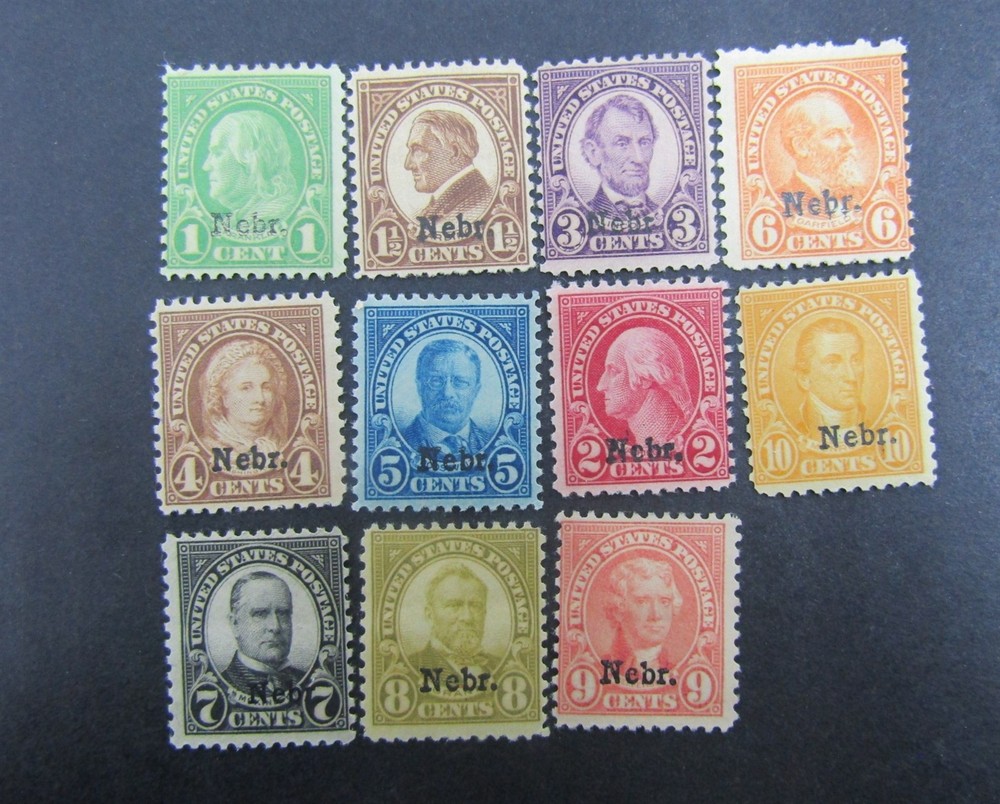 nystamps US Stamp # 669-679 Mint OG H $265        Y22x2156