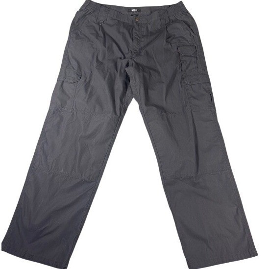 5.11 Tactical Mens Cargo Pants Charcoal Gray Ripstop 42x32 Work Hiking Pants