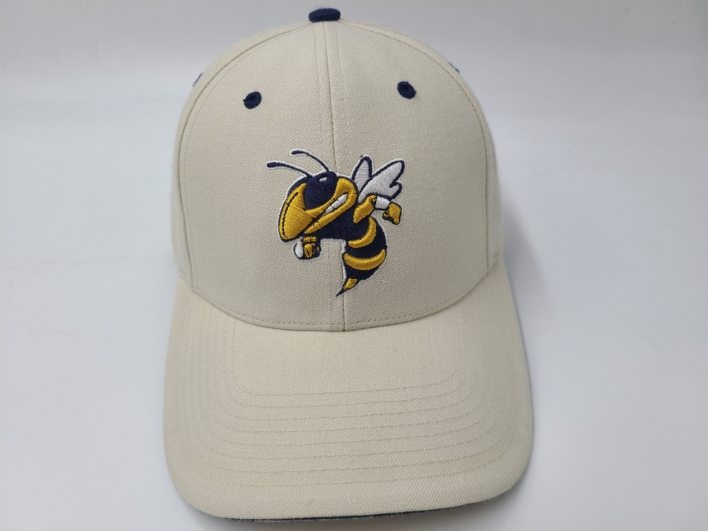 Vintage Georgia Tech Yellow Jackets Twins Enterprise Fitted 7 1/8 NCAA Cap