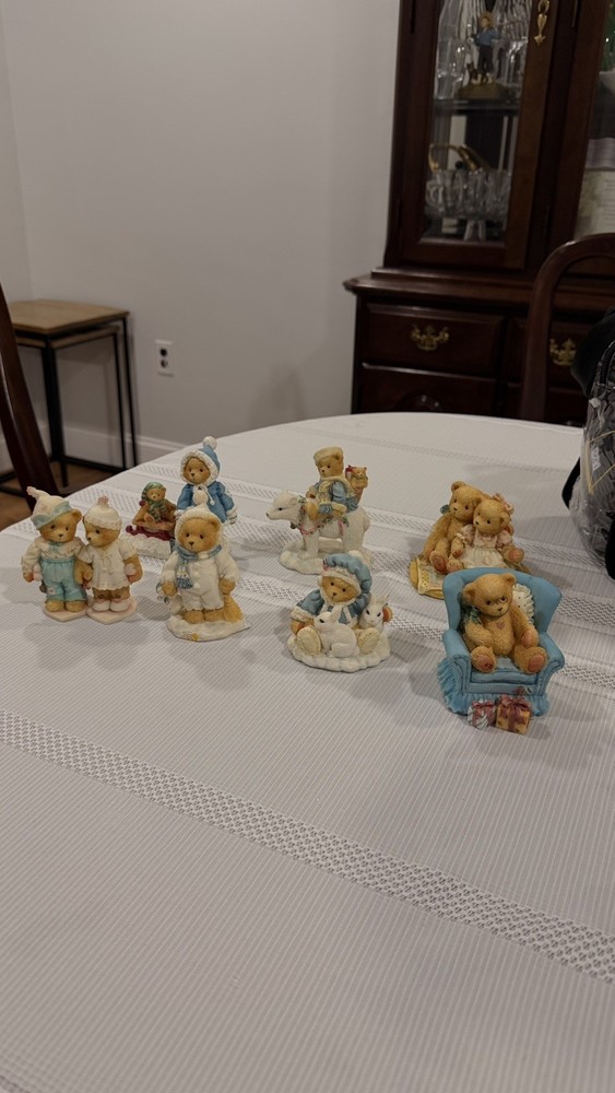 Lot #7 Cherished Teddies mary earl eric sweetheart sonja nathaniel&nellie