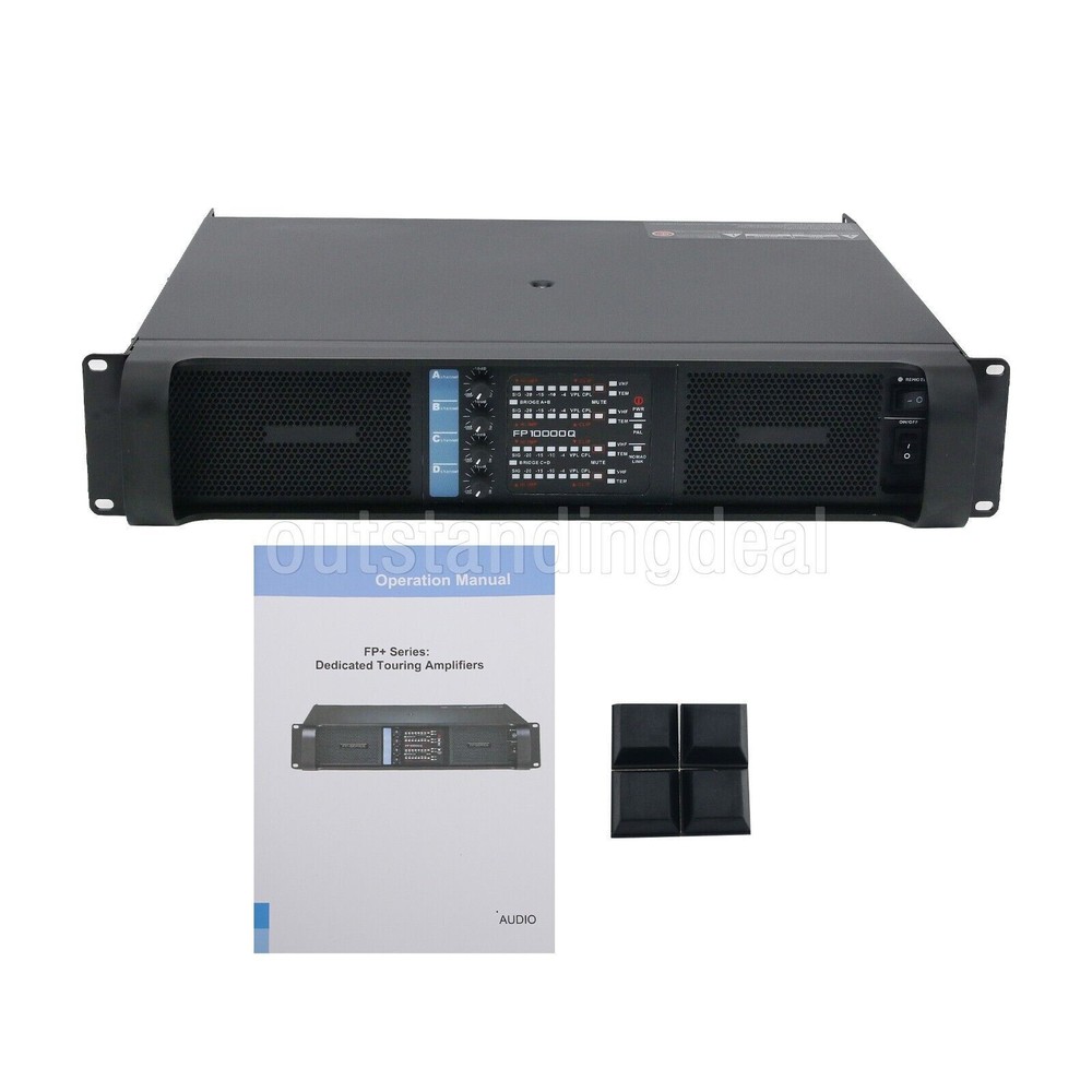 FP10000Q 1300Wx4 4 Channel Amplifier Digital Power Amplifier Power Amp ot25 #F22