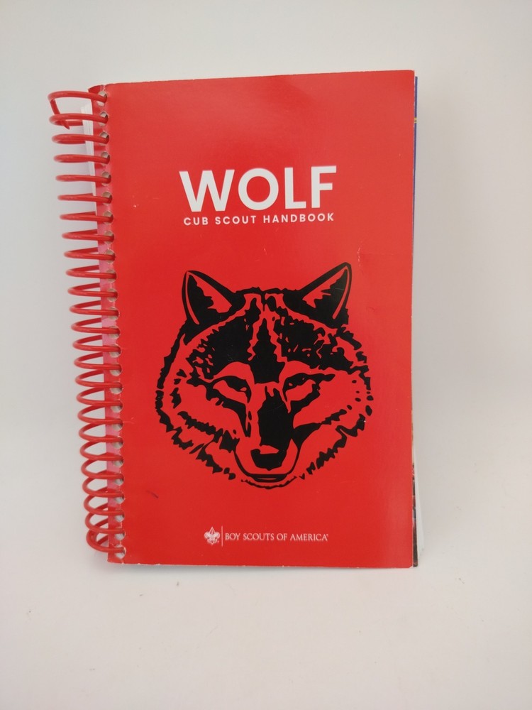 Cub Scout Wolf Handbook 2018 Spiral Boy Scouts of America BSA Scout Book