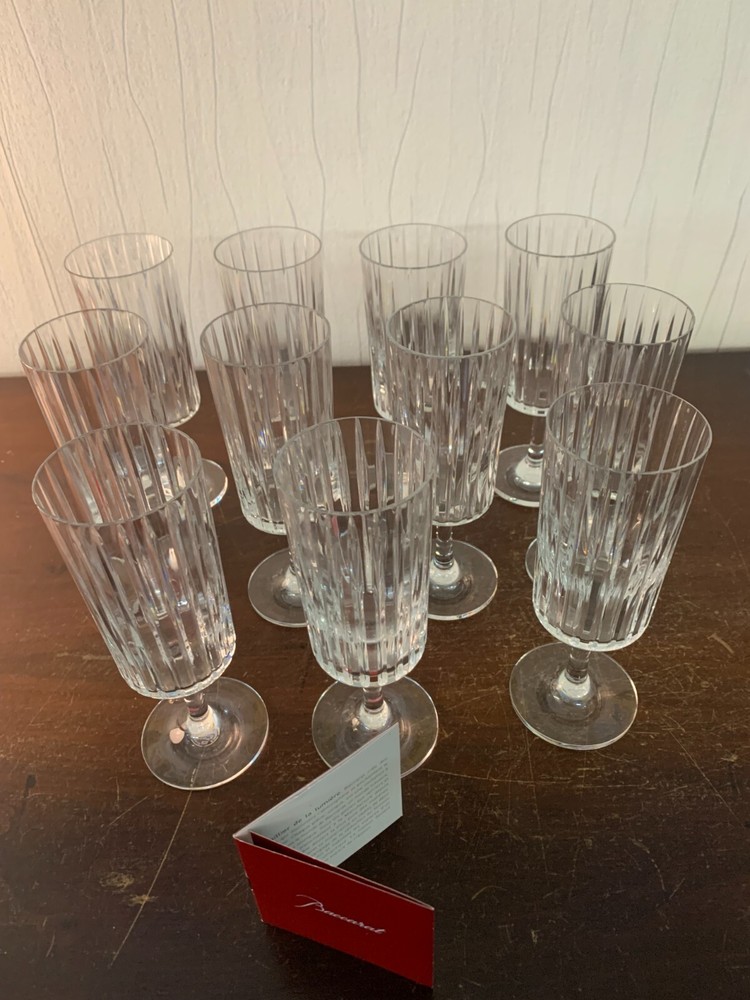 17 Red Wine Glasses Harmony Crystal by Baccarat (Price per Unit)