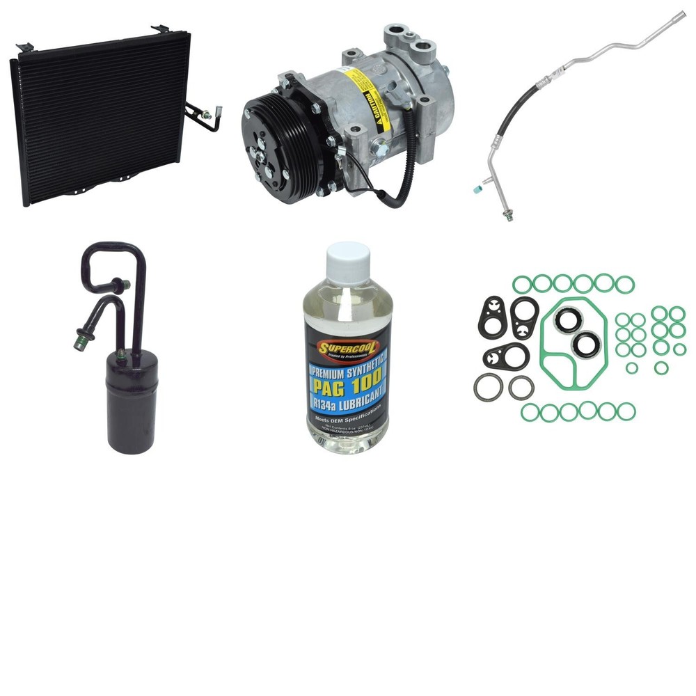 A/C Compressor Kit UAC For 1997-1998 Jeep Wrangler