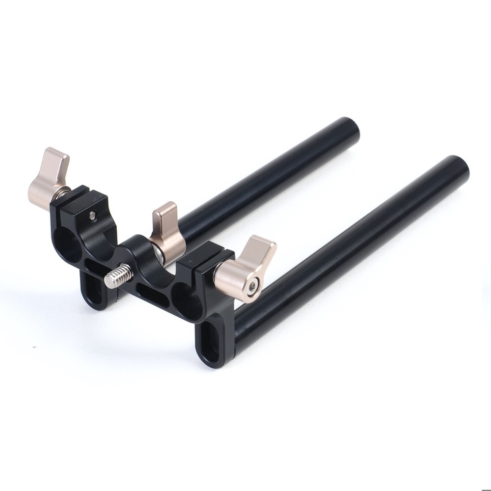 ^ Cinema Camera Clamp w/ Rails for a Baseplate or Tripod Mount kit  [EX++]
