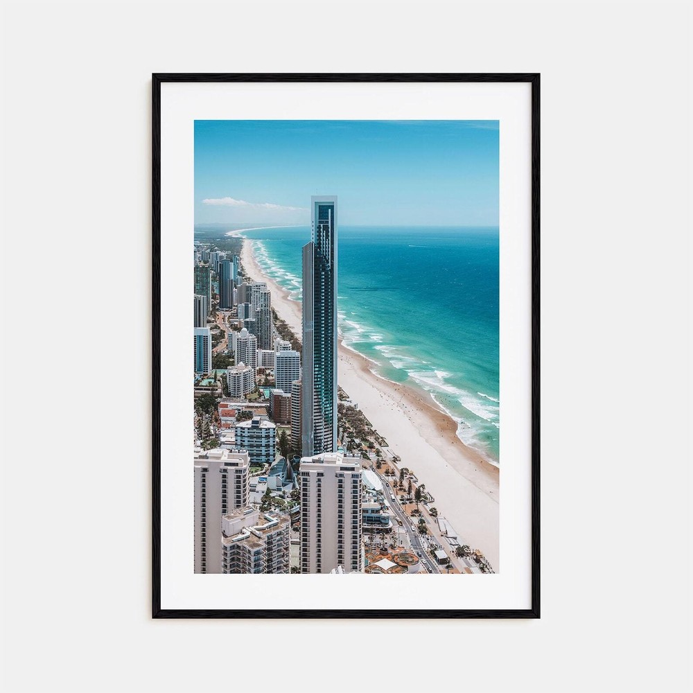 Gold Coast Colorful Poster Print Gold Coast Photo Wall Art Gold Coast Wall