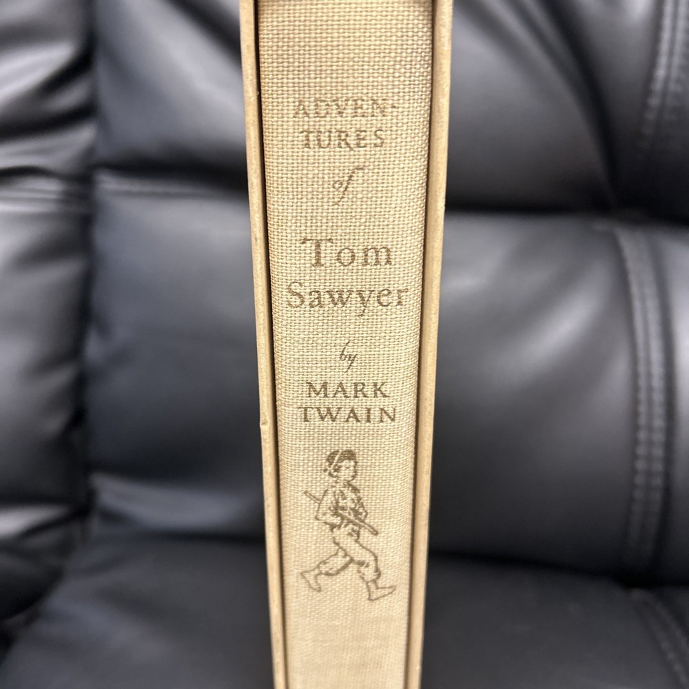 Adventures of Tom Sawyer Mark Twain Norman Rockwell Heritage Press 1964 VG