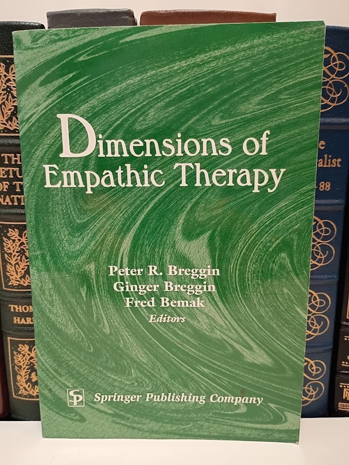 Dimensions of Empathic Therapy Peter Breggin Bemak Springer Psychology Book VG-