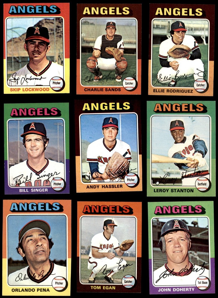 1975 Topps Mini Angels Team Set - 19 of 27 Cards - NM Condition