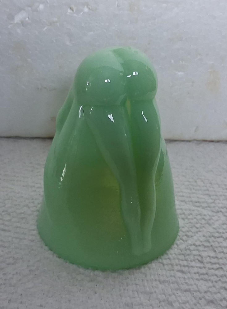 Bottoms Up Shotglass Jade Glass Home Office Gift